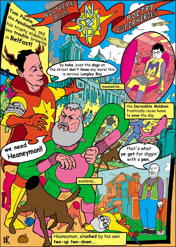 Northern Irish Poetry Superheroes